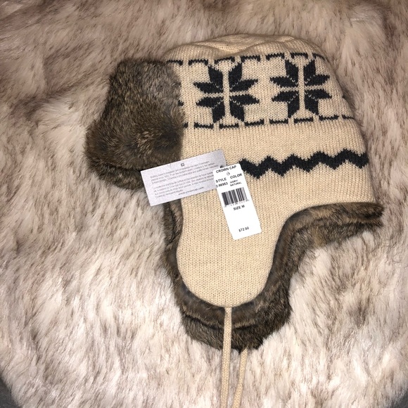 Crown Cap Real Rabbit Fur Hat | Poshmark